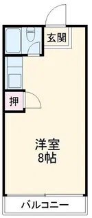 キャッスル康生【2階】の間取り