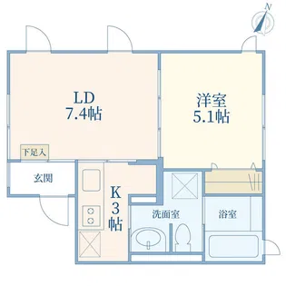 T-style世田谷公園【1階】の間取り