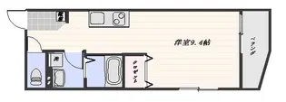 Park side shinyashiki【6階】の間取り