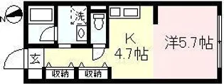 バードタウン9番館【2階】の間取り