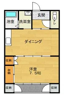 マンション日本ライン【2階】の間取り