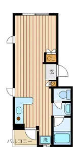 長崎2丁目ハウスヌーボォ【4階】の間取り