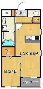 神奈川県川崎市中原区小杉御殿町1【マンション】の間取り