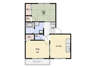 パティオ鷺沼台【1階】の間取り