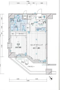 メインステージ王子【11階】の間取り