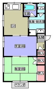 舞ハウス A-2号室【2階】の間取り