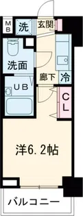 ジェノヴィア京成立石IIIスカイガーデン【2階】の間取り