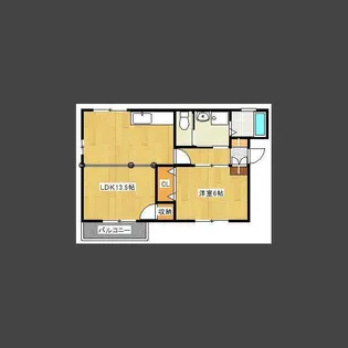 ファースト メイプル【1階】の間取り