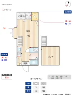 サン・ウッド吉塚【2階】の間取り
