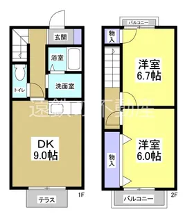 静岡県浜松市中央区半田山5【一戸建】の間取り