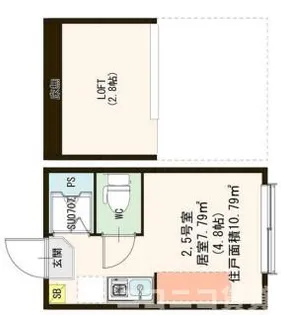 東京都板橋区幸町【アパート】の間取り