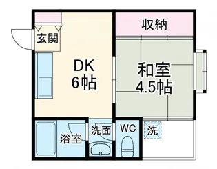 瑤沙館【3階】の間取り
