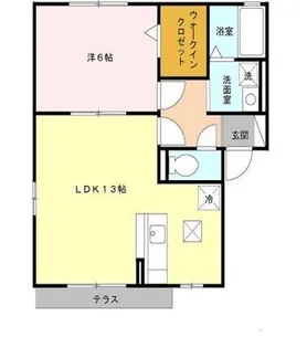 アイビーキューブ【2階】の間取り