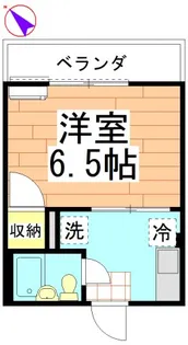 シティハイム黒砂台【2階】の間取り
