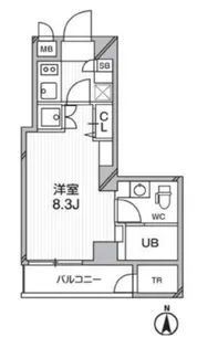 東京都練馬区関町北1【マンション】の間取り
