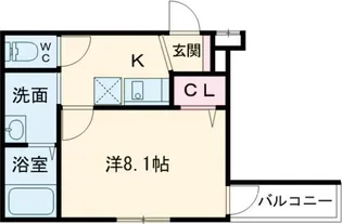 フジパレス堺鳳中V番館【1階】の間取り