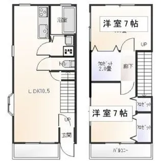 サンヒルズIIの間取り