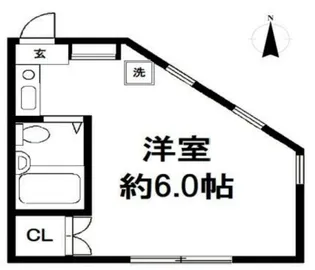 メゾン南大泉【2階】の間取り