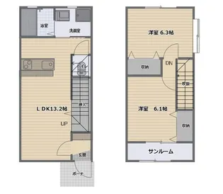コンドミニオ園の間取り