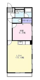 オガワマンション【1階】の間取り