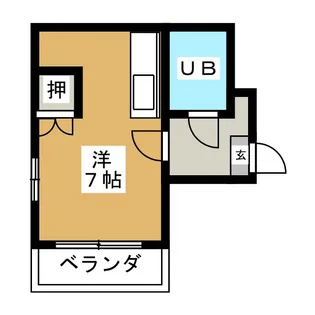 明・楽・春岡【3階】の間取り