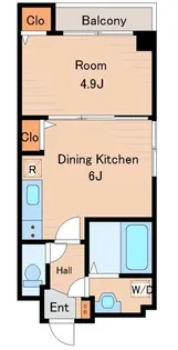 GRAN・ELEGANTE両国【2階】の間取り