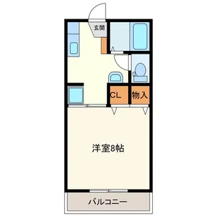 サンライフ光栄【2階】の間取り