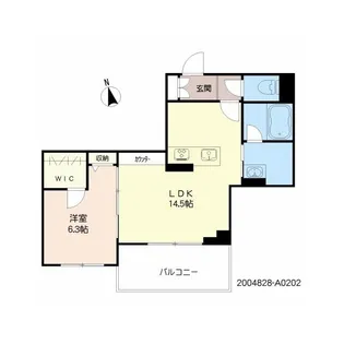 Gran京町【2階】の間取り