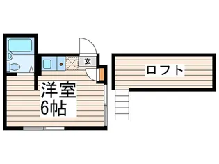 コ-ポ寿【1階】の間取り