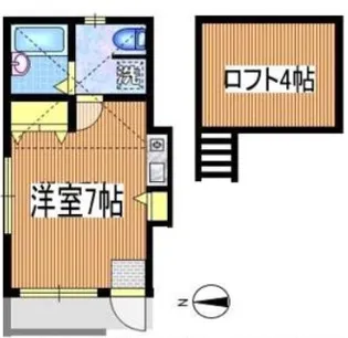 東京都西東京市柳沢5【アパート】の間取り