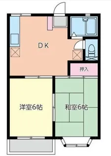 サンエトワール【2階】の間取り