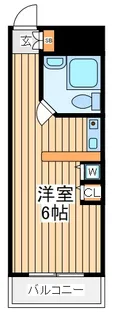 神奈川県横浜市鶴見区岸谷1【マンション】の間取り