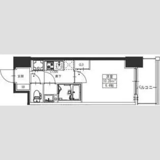 S-RESIDENCE堺湊駅前azure【13階】の間取り