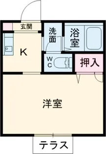 リベールやしろ【1階】の間取り