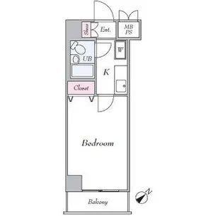 東京都葛飾区柴又1【マンション】の間取り