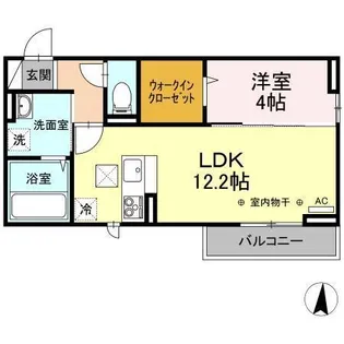フィーノe【1階】の間取り