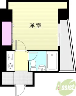 ドール明石【4階】の間取り
