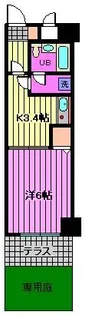 ライオンズマンション川口第11【1階】の間取り