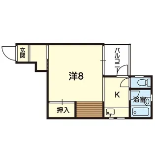 アルファビル【2階】の間取り