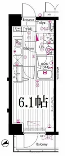 ガーラ・ヴィスタ横浜子安【3階】の間取り