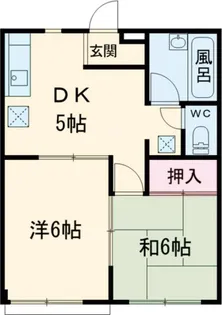 ファミーユ樹【2階】の間取り