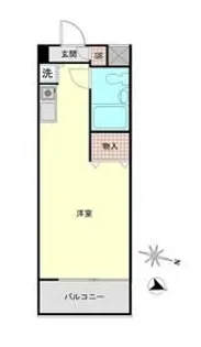 クレセール笹塚【3階】の間取り
