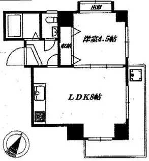 フラットワセダ【9階】の間取り