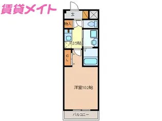 楠の郷【3階】の間取り