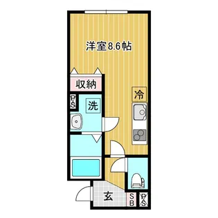 MonreveII【1階】の間取り