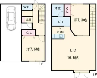 ルノンCの間取り