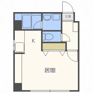 トミイビルNO 16【6階】の間取り