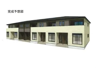 (仮称)中田アパートA棟【2階】の外観