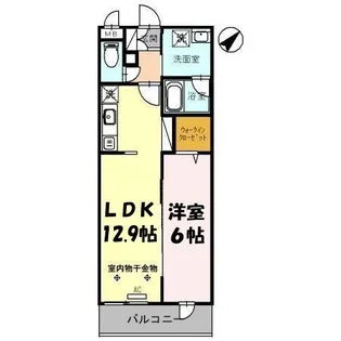 センカ【1階】の間取り