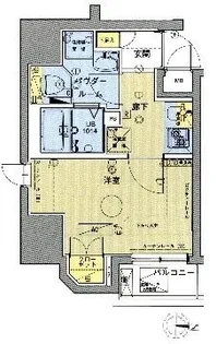 東京都新宿区西落合1【マンション】の間取り